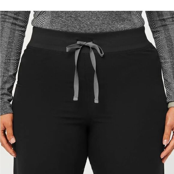 FIGS Technical Collection Womens Livingston Scrub Pant XXL Black Uniform Work - Picture 4 of 12